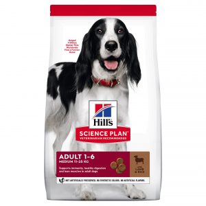 Hill’s Science Plan לכלב בוגר (עם כבש ואורז), 2.5 ק”ג